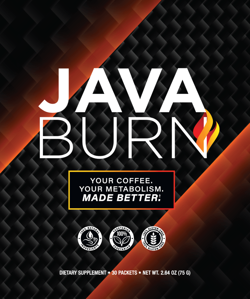 Java Burn Label Front